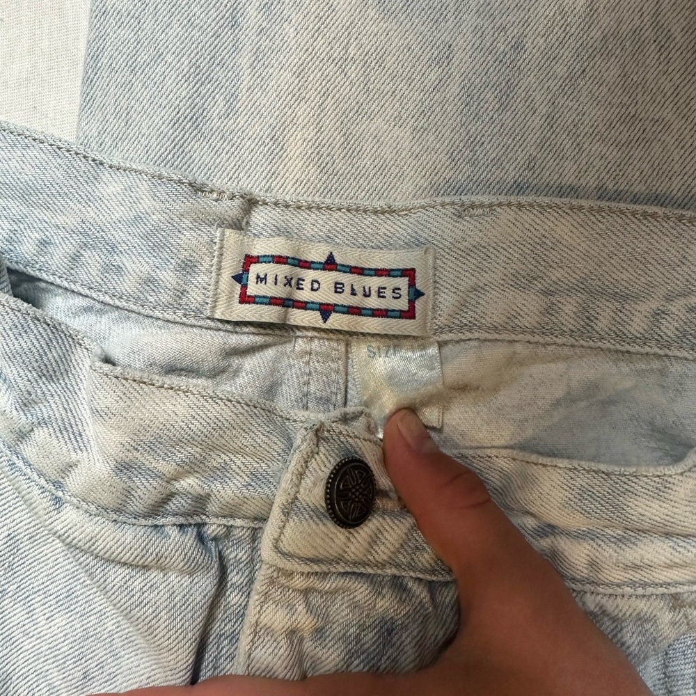 VINTAGE Mixed Blues Light Wash Denim Jeans